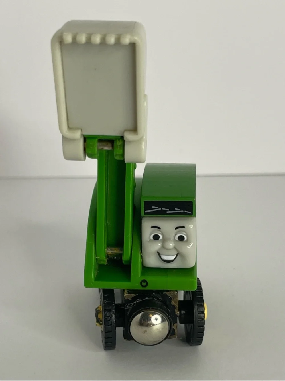 2003 Thomas And Friends Alfie Excavator and Trevor Traction Engine Wood Magnetic - Picture 6 of 13